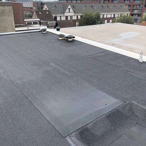 Een nieuw bitumen dak in Montfoort